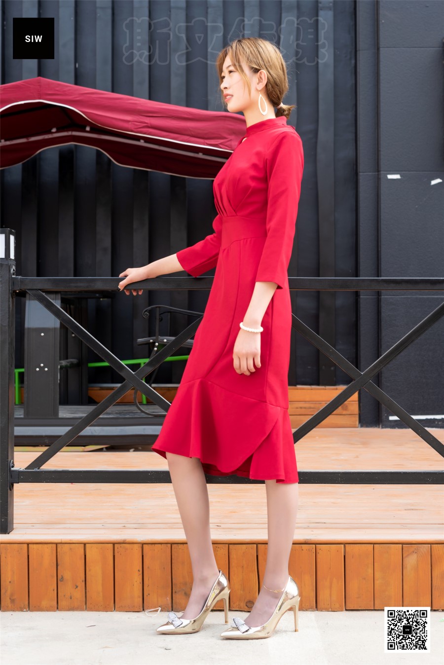 图片[31]-[SIW斯文传媒]VOL.047 金高红裙-新芳 – 速更版-美库