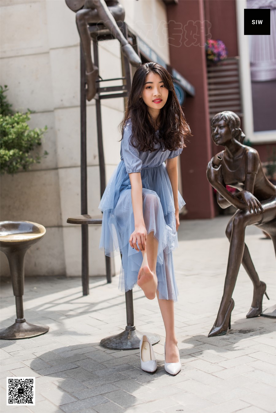 图片[35]-[SIW斯文传媒]VOL.051 蓝裙天使-蓉儿 – 速更版-美库