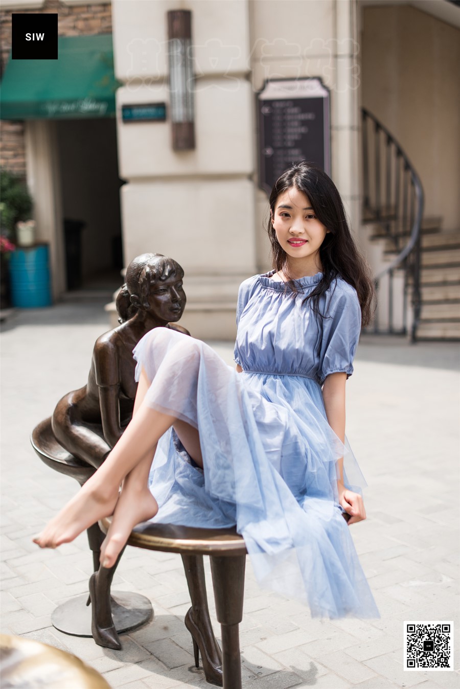 图片[43]-[SIW斯文传媒]VOL.051 蓝裙天使-蓉儿 – 速更版-美库