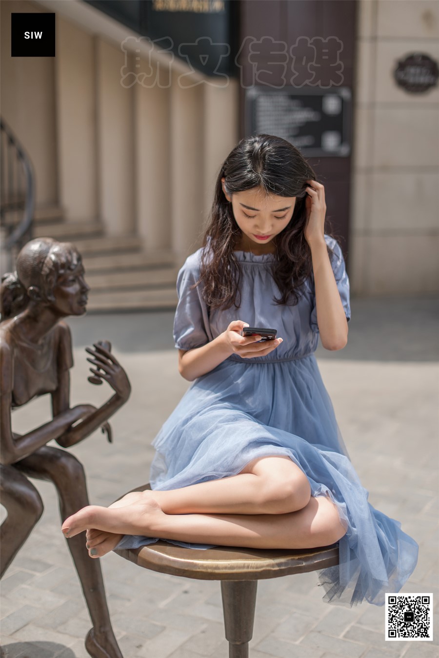 图片[49]-[SIW斯文传媒]VOL.051 蓝裙天使-蓉儿 – 速更版-美库