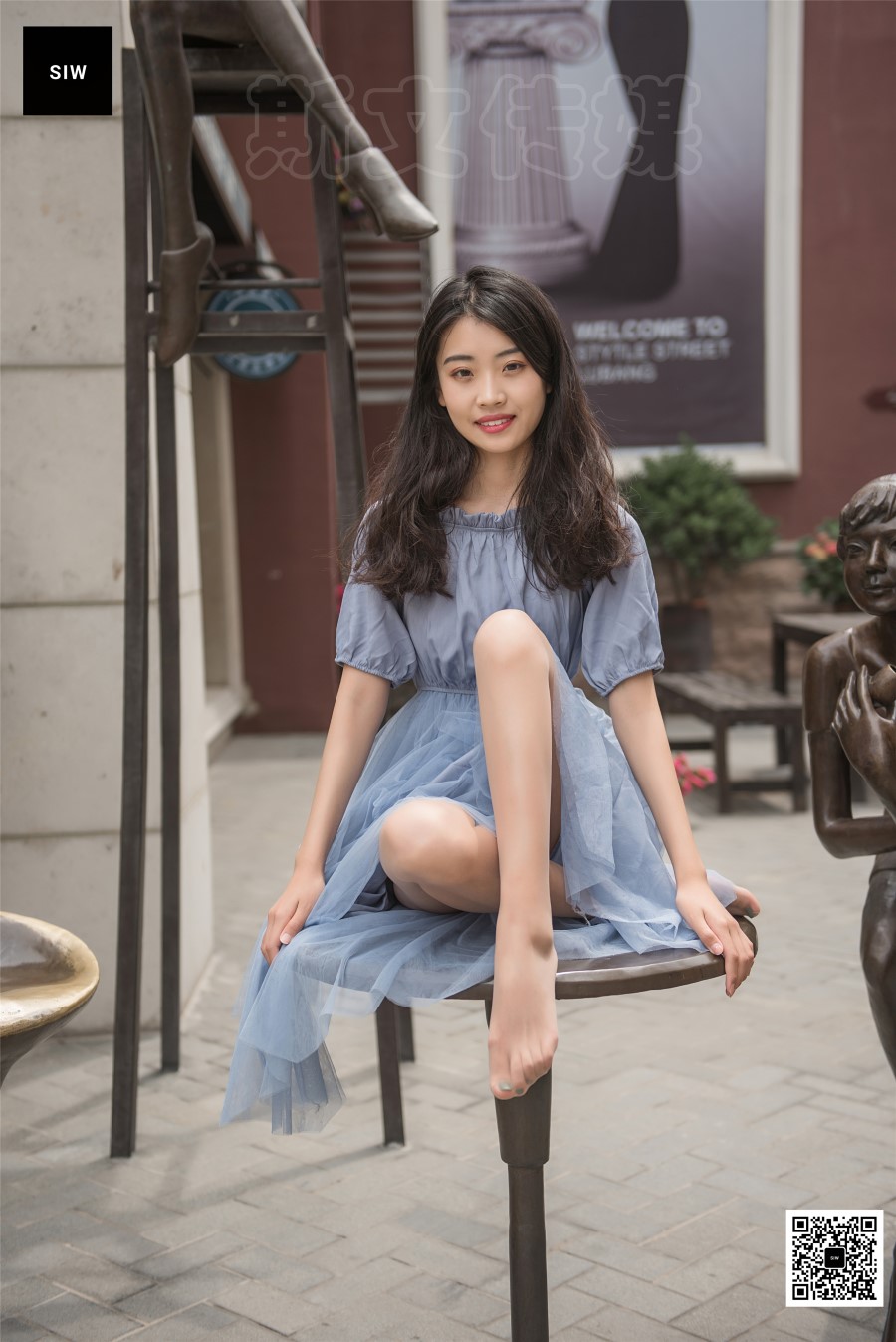 图片[63]-[SIW斯文传媒]VOL.051 蓝裙天使-蓉儿 – 速更版-美库