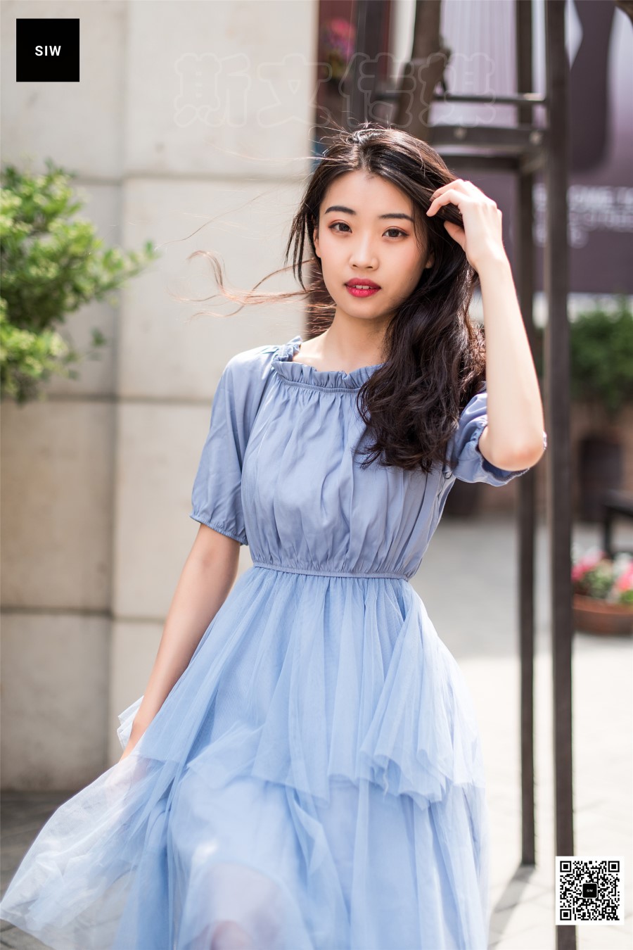 图片[67]-[SIW斯文传媒]VOL.051 蓝裙天使-蓉儿 – 速更版-美库