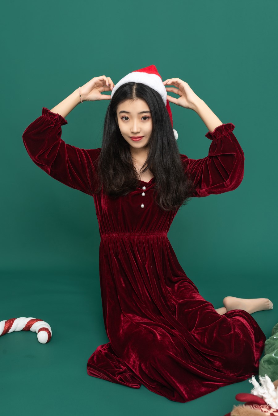 图片[36]-[SIW斯文传媒]VOL.066 圣诞快乐-蓉儿 – 速更版-美库