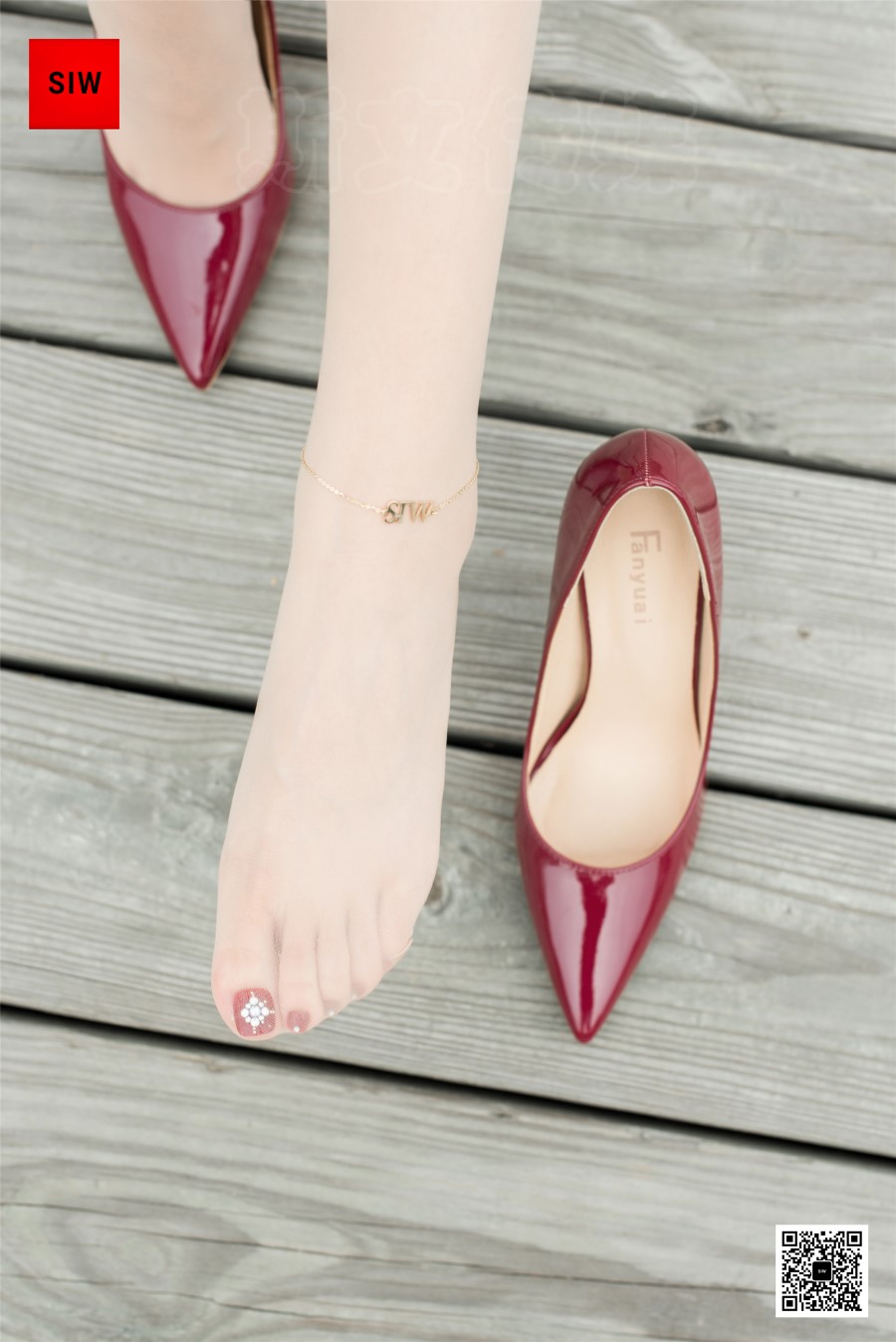 图片[49]-[SIW斯文传媒]VOL.070 水岸红裙-甄珍 – 速更版-美库