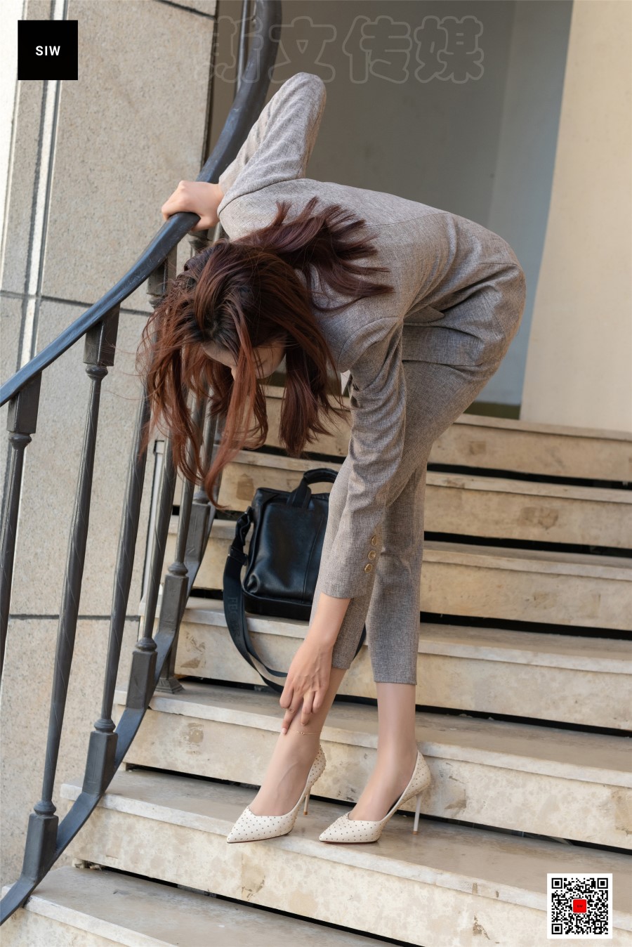 图片[20]-[SIW斯文传媒]VOL.071 台阶小憩-嘉慧 – 速更版-美库