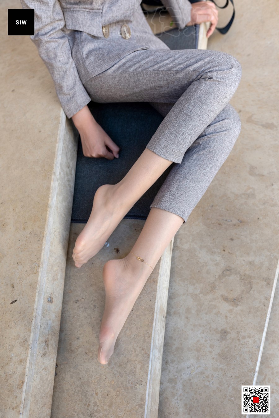 图片[40]-[SIW斯文传媒]VOL.071 台阶小憩-嘉慧 – 速更版-美库