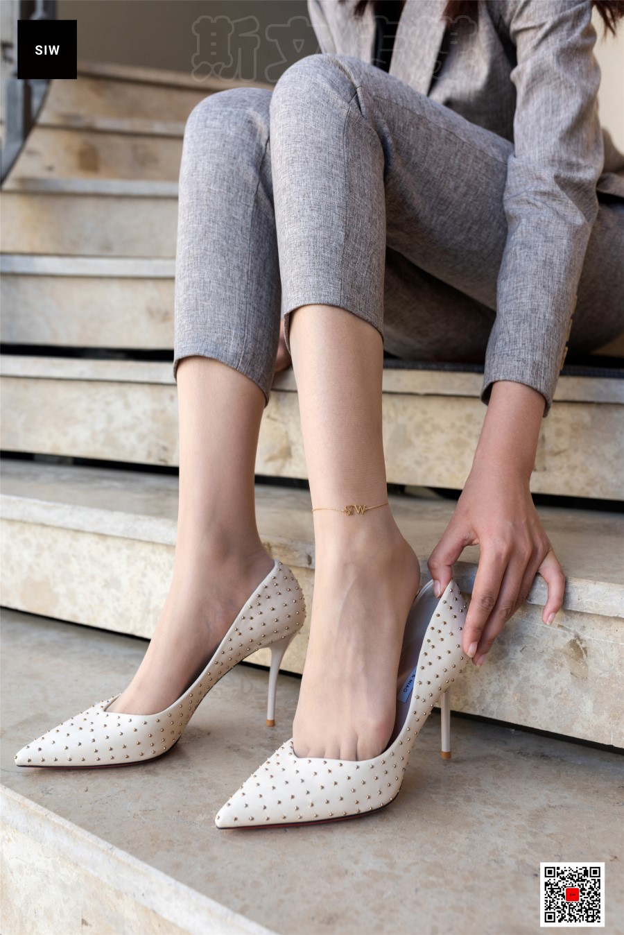 图片[47]-[SIW斯文传媒]VOL.071 台阶小憩-嘉慧 – 速更版-美库