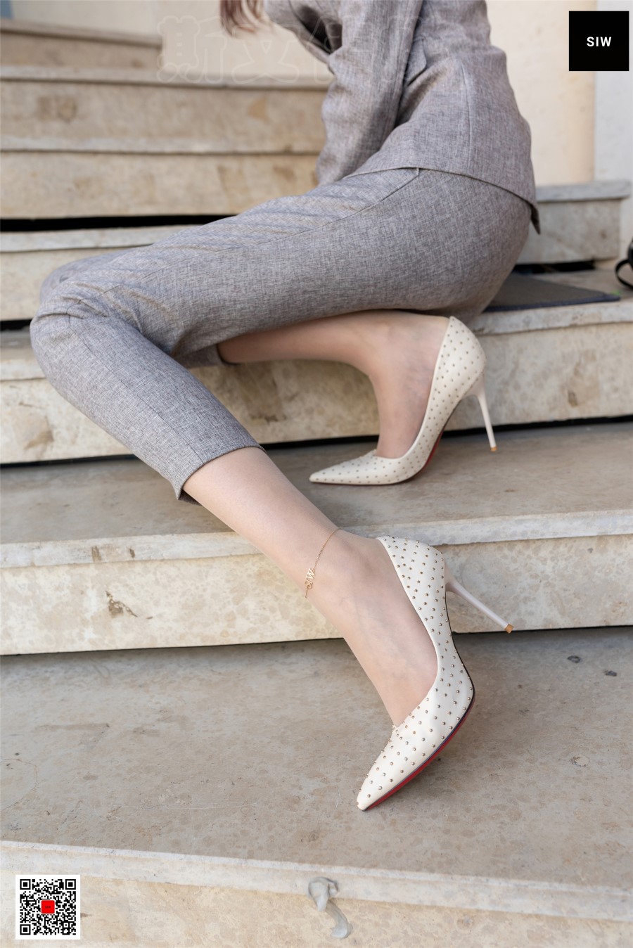 图片[54]-[SIW斯文传媒]VOL.071 台阶小憩-嘉慧 – 速更版-美库