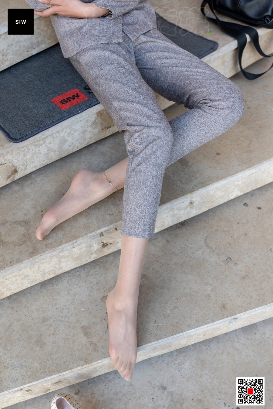 图片[61]-[SIW斯文传媒]VOL.071 台阶小憩-嘉慧 – 速更版-美库