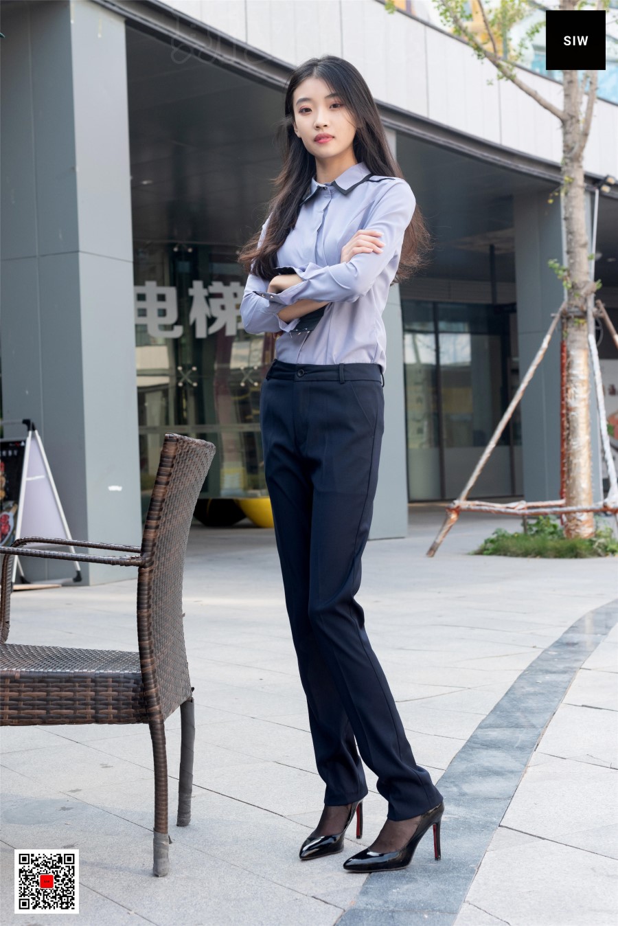 图片[22]-[SIW斯文传媒]VOL.083 蓉儿 女总裁职业白领制服衬衣长裤工装 – 速更版-美库