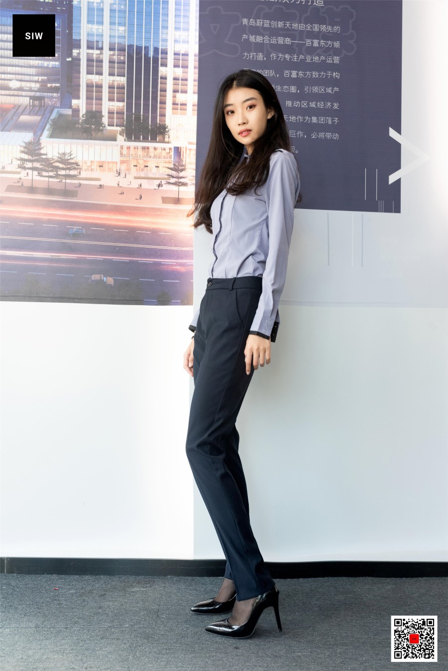 图片[34]-[SIW斯文传媒]VOL.083 蓉儿 女总裁职业白领制服衬衣长裤工装 – 速更版-美库