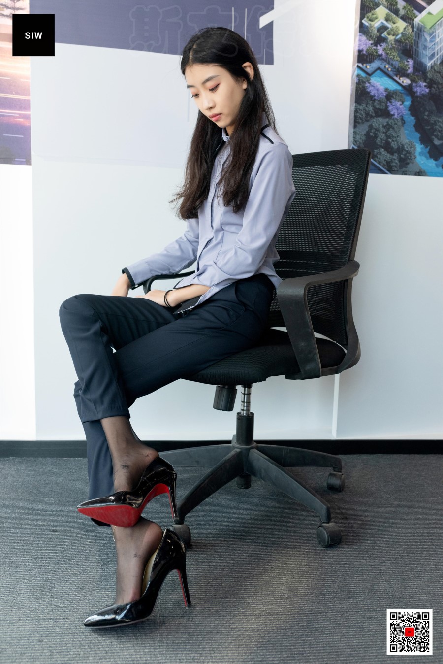图片[42]-[SIW斯文传媒]VOL.083 蓉儿 女总裁职业白领制服衬衣长裤工装 – 速更版-美库