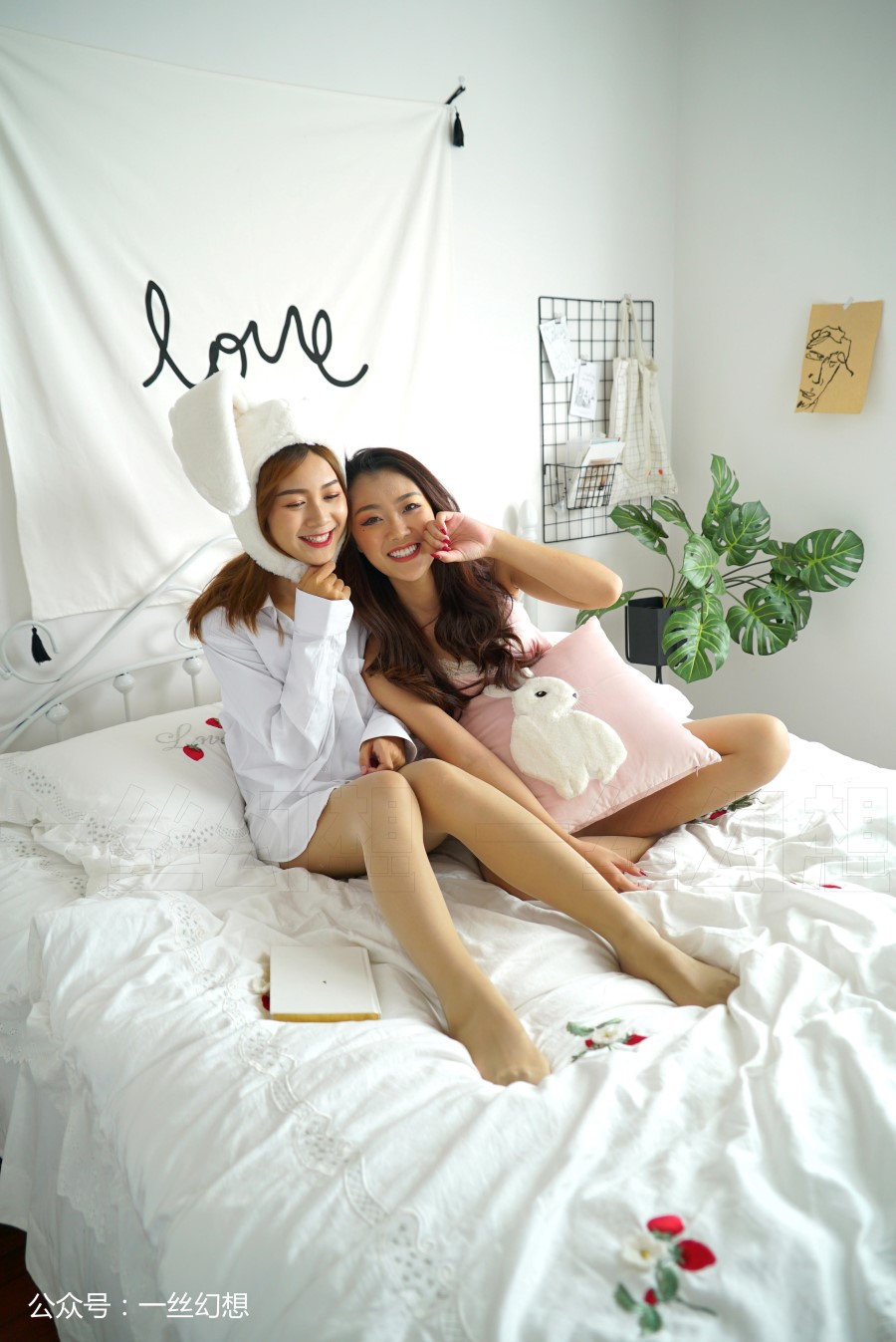 图片[22]-[高丝女子图鉴]袜小喵×一丝幻想 NZ006 小北＆星星 – 速更版-美库