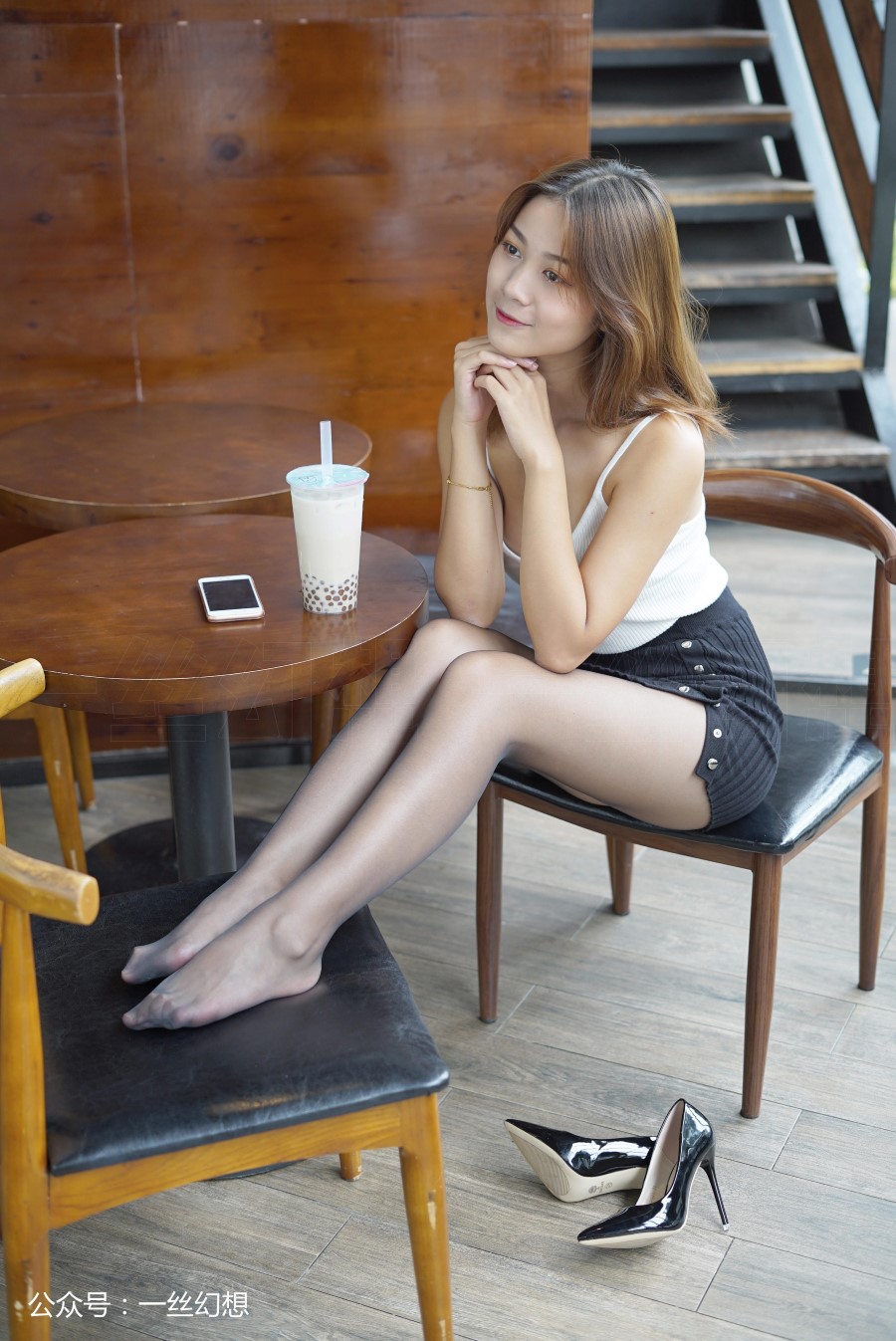 图片[18]-[高丝女子图鉴]袜小喵×一丝幻想 NZ007 星星 – 速更版-美库