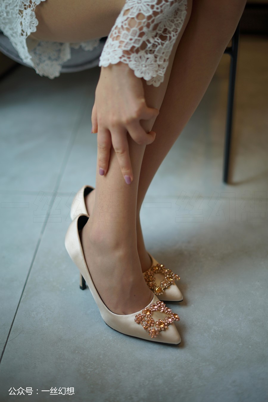 图片[58]-[高丝女子图鉴]袜小喵×一丝幻想 NZ009 格格 – 速更版-美库