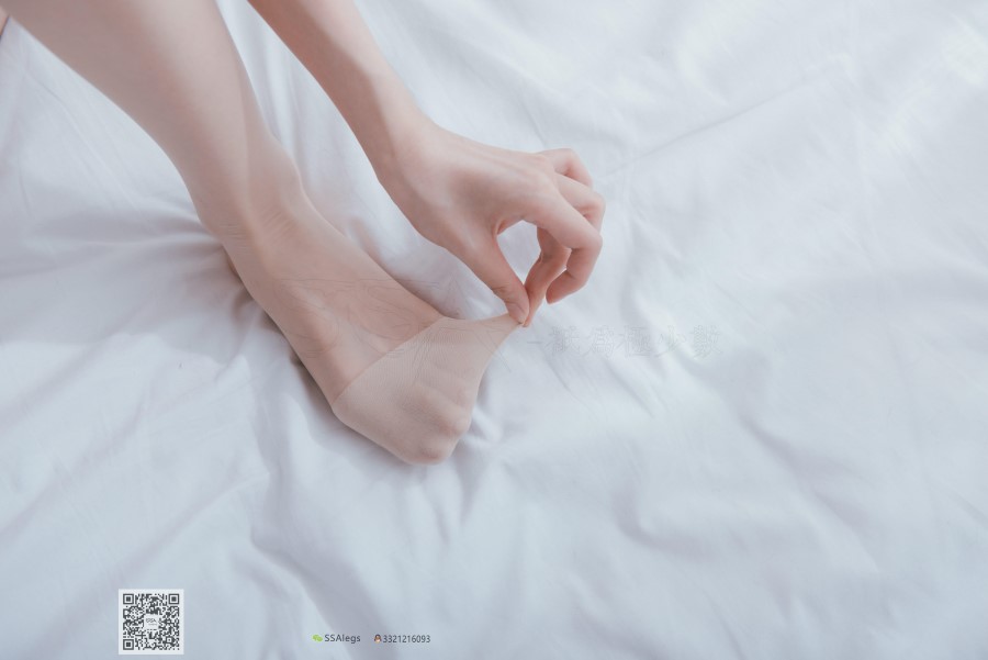 图片[13]-SSA丝社 第003期：我的公主床-肉丝裸足特写 – 速更版-美库
