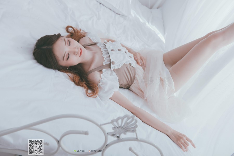 图片[19]-SSA丝社 第003期：我的公主床-肉丝裸足特写 – 速更版-美库