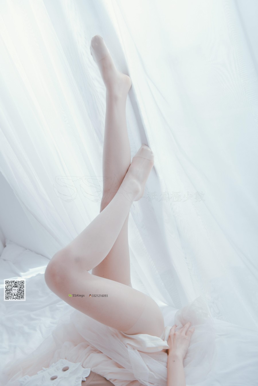 图片[20]-SSA丝社 第003期：我的公主床-肉丝裸足特写 – 速更版-美库