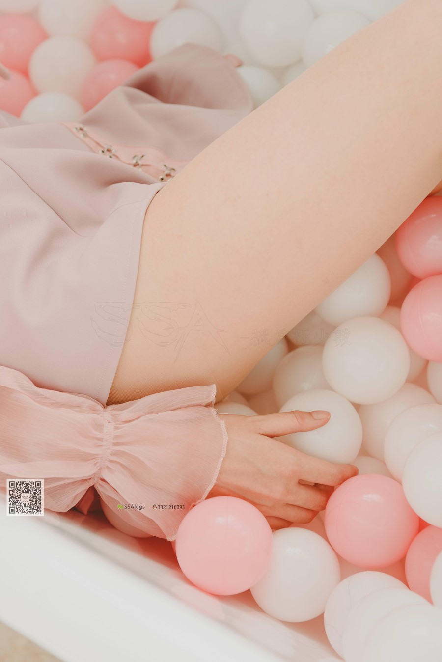 图片[29]-SSA丝社 第002期：纯-琪琪 丝足浴缸小清新 – 速更版-美库