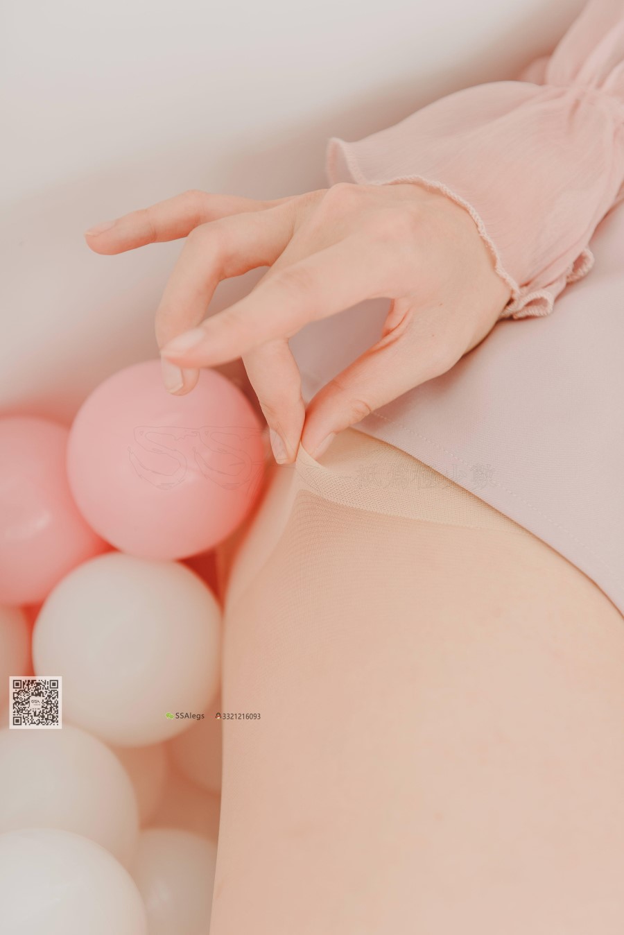 图片[30]-SSA丝社 第002期：纯-琪琪 丝足浴缸小清新 – 速更版-美库