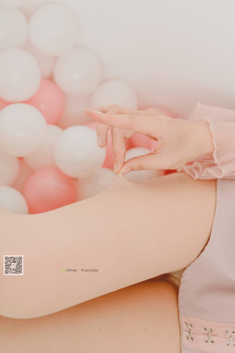 图片[32]-SSA丝社 第002期：纯-琪琪 丝足浴缸小清新 – 速更版-美库