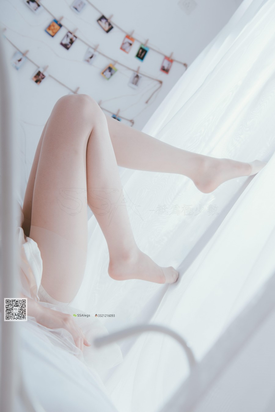 图片[25]-SSA丝社 第003期：我的公主床-肉丝裸足特写 – 速更版-美库