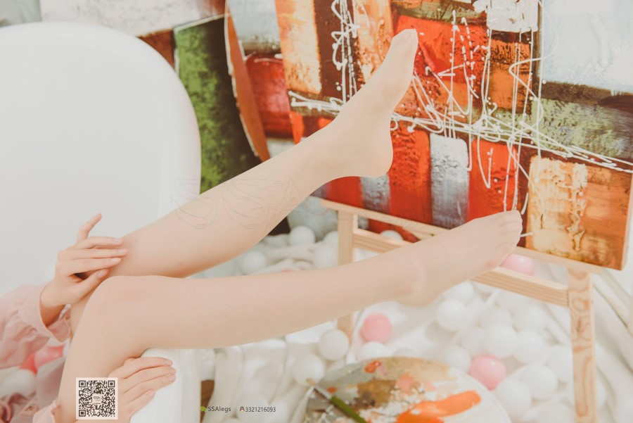 图片[39]-SSA丝社 第002期：纯-琪琪 丝足浴缸小清新 – 速更版-美库