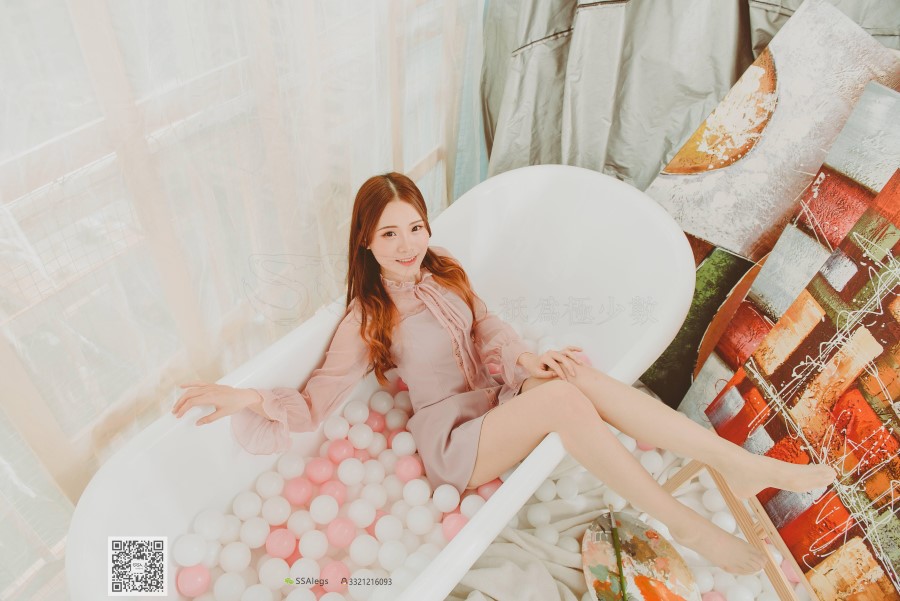 图片[40]-SSA丝社 第002期：纯-琪琪 丝足浴缸小清新 – 速更版-美库
