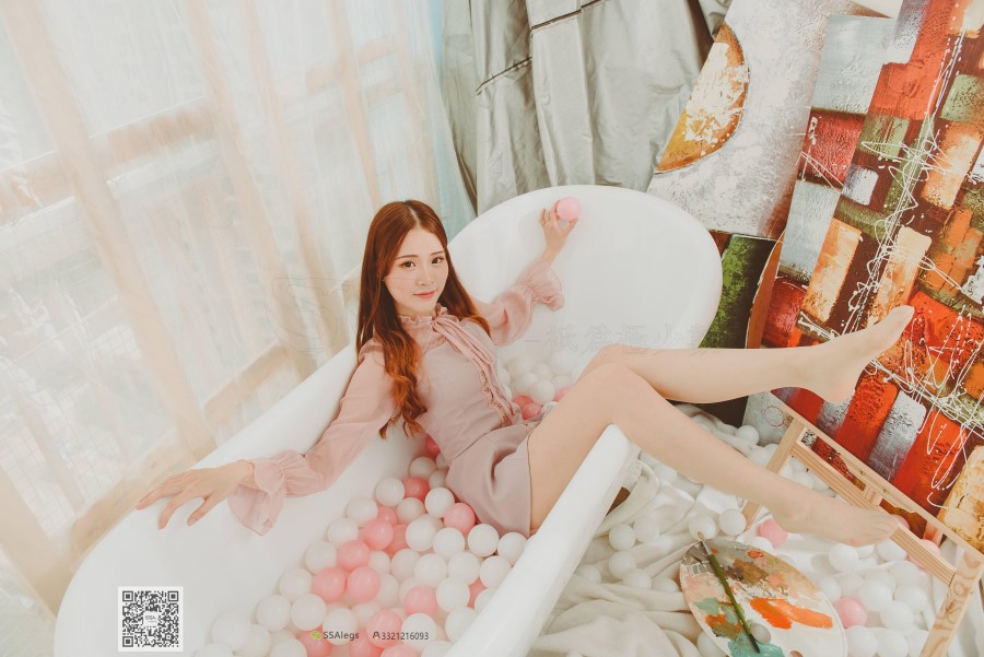 图片[41]-SSA丝社 第002期：纯-琪琪 丝足浴缸小清新 – 速更版-美库