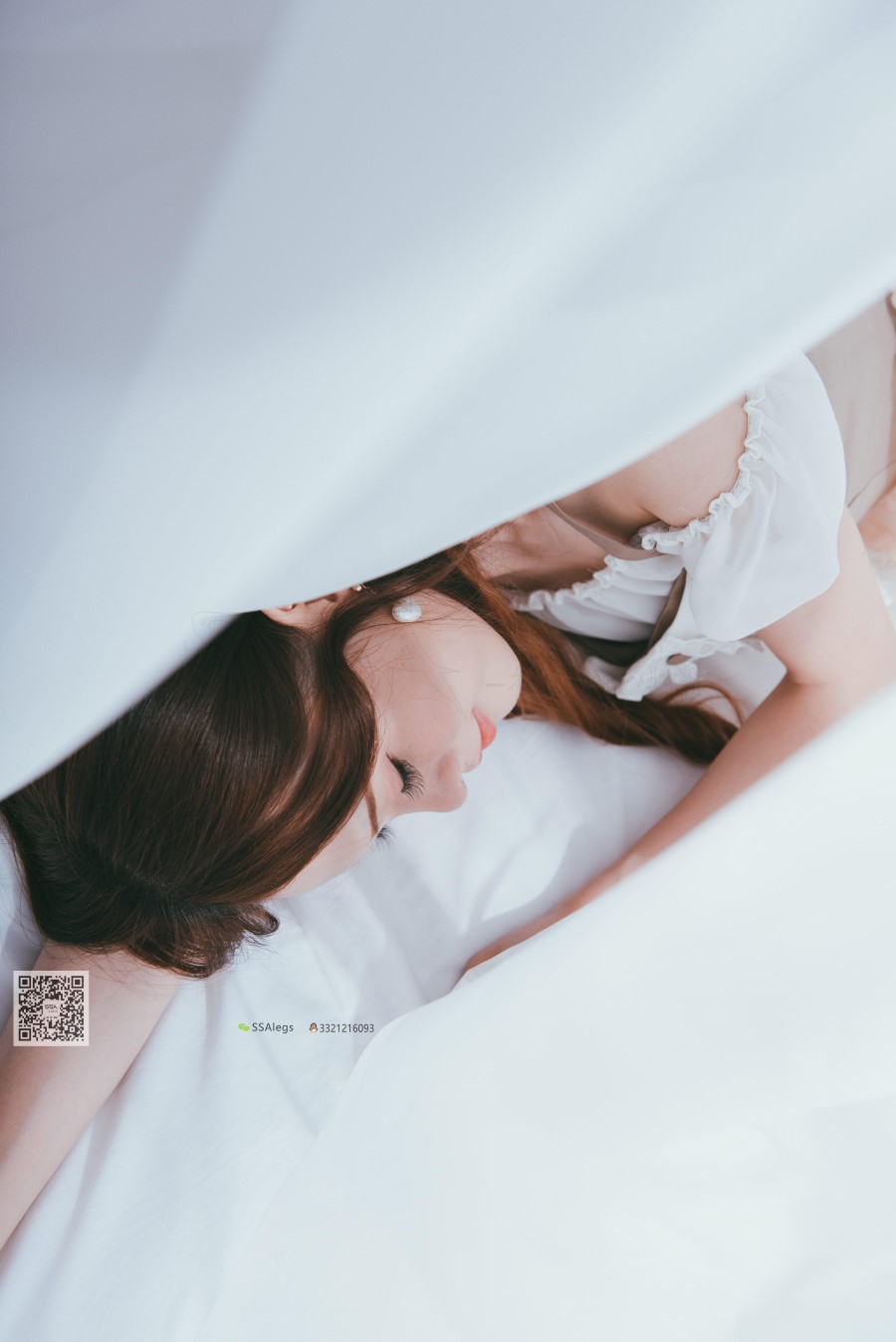 图片[33]-SSA丝社 第003期：我的公主床-肉丝裸足特写 – 速更版-美库