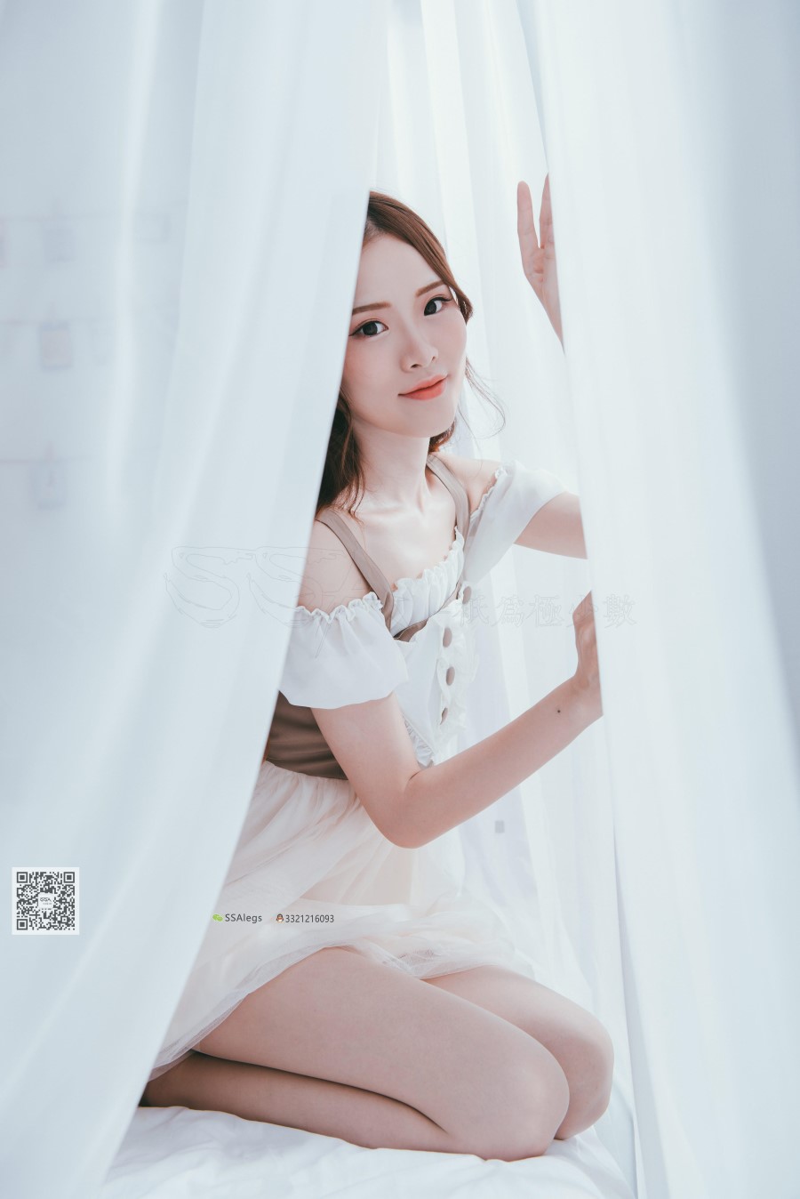 图片[34]-SSA丝社 第003期：我的公主床-肉丝裸足特写 – 速更版-美库