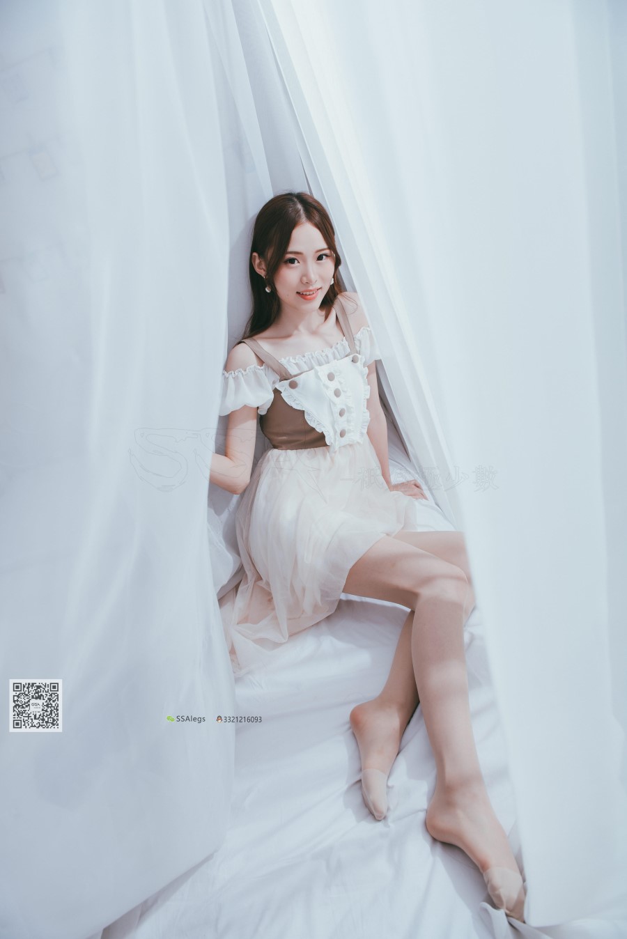 图片[39]-SSA丝社 第003期：我的公主床-肉丝裸足特写 – 速更版-美库