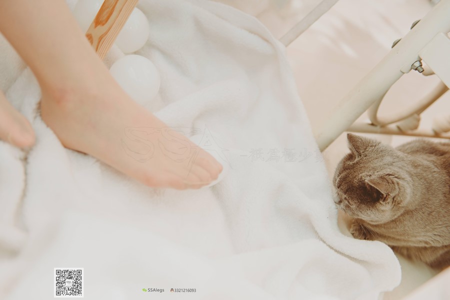 图片[61]-SSA丝社 第002期：纯-琪琪 丝足浴缸小清新 – 速更版-美库