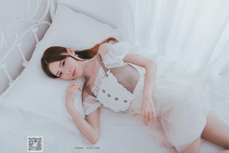 图片[61]-SSA丝社 第003期：我的公主床-肉丝裸足特写 – 速更版-美库