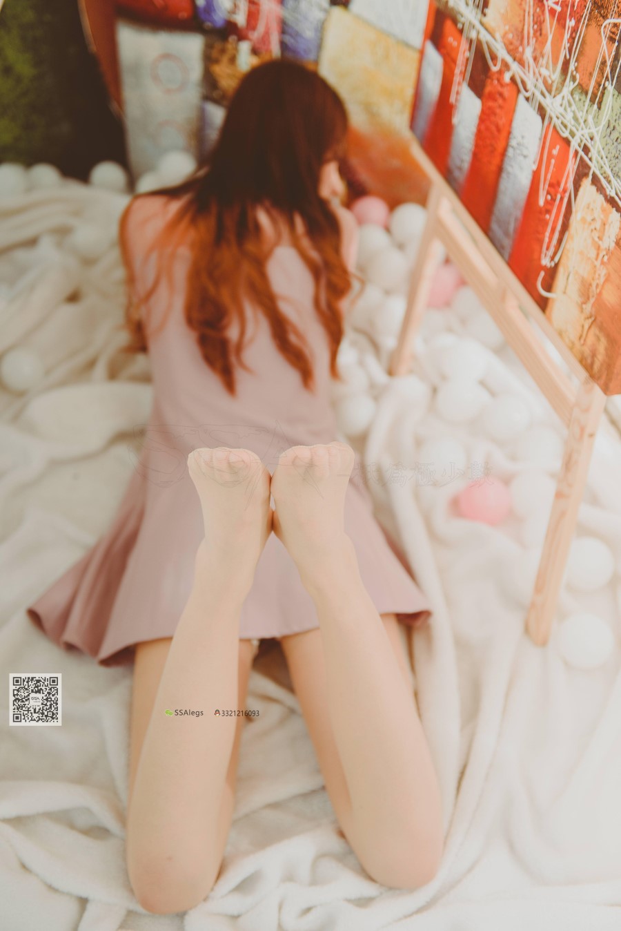 图片[68]-SSA丝社 第002期：纯-琪琪 丝足浴缸小清新 – 速更版-美库