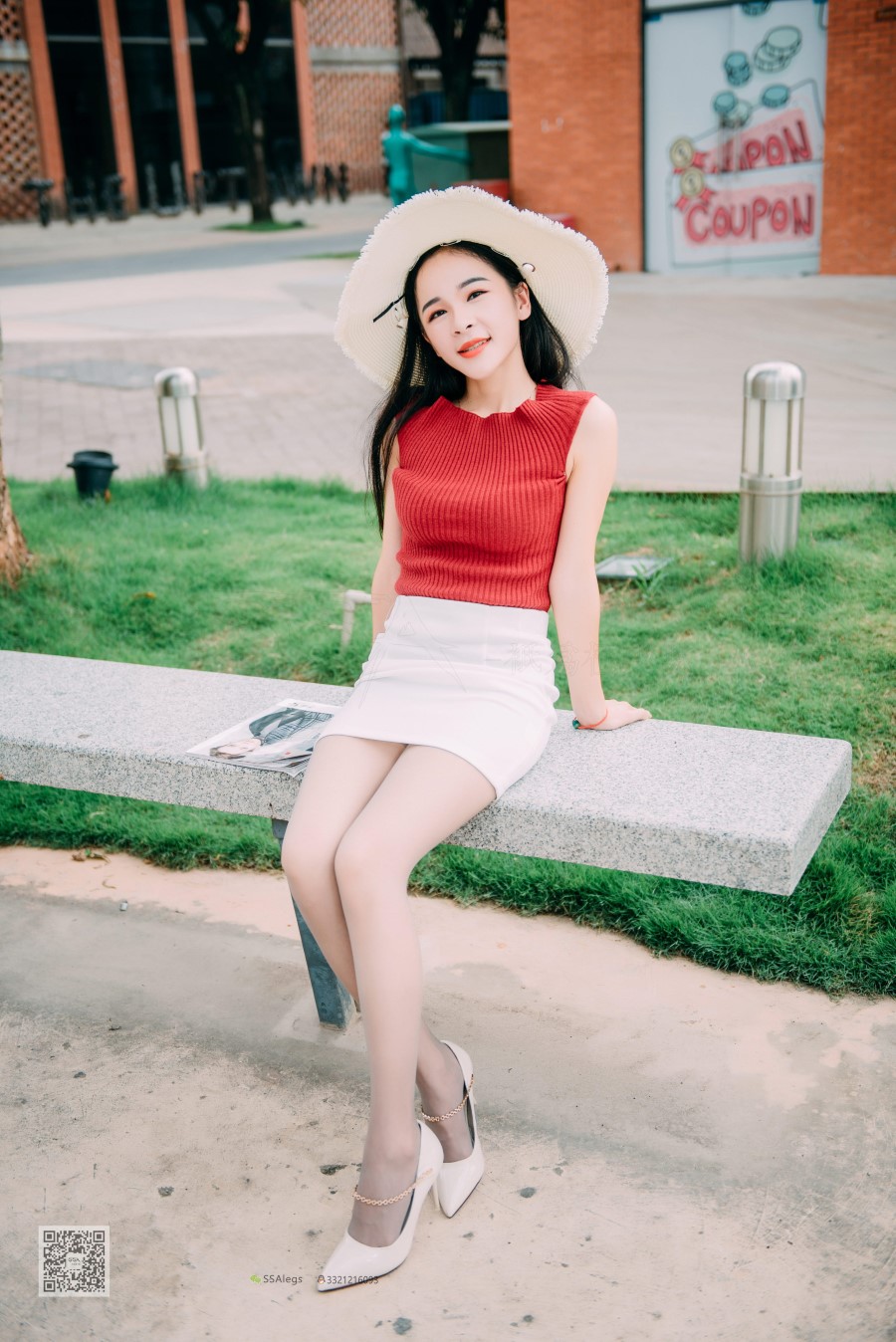 图片[24]-SSA丝社 第007期：nono 偶遇街拍灰丝特辑 – 速更版-美库