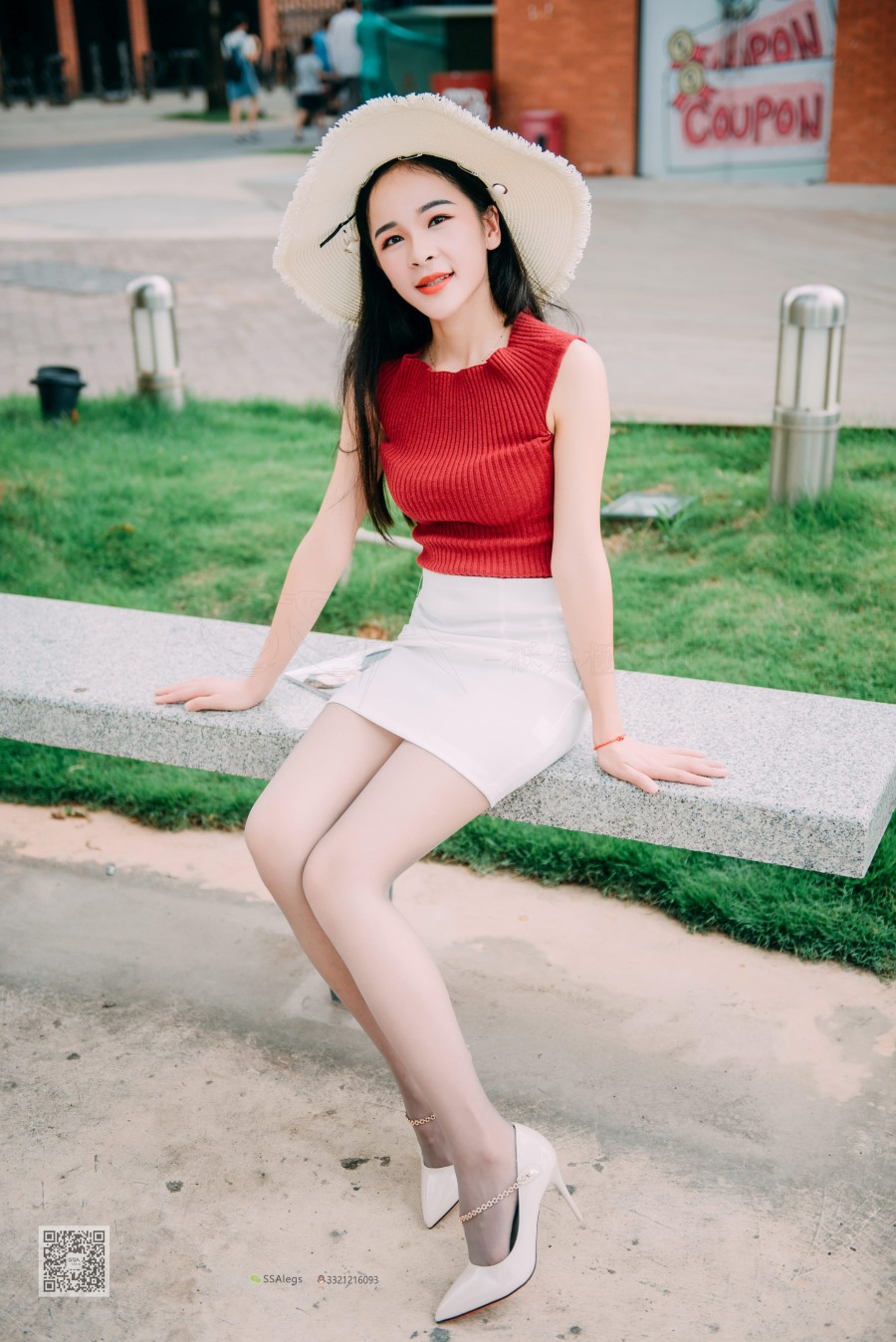 图片[25]-SSA丝社 第007期：nono 偶遇街拍灰丝特辑 – 速更版-美库