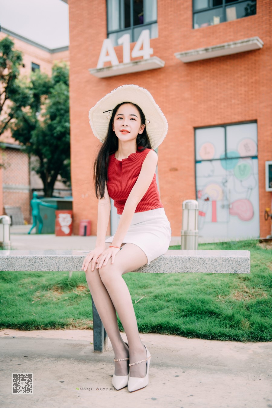 图片[28]-SSA丝社 第007期：nono 偶遇街拍灰丝特辑 – 速更版-美库
