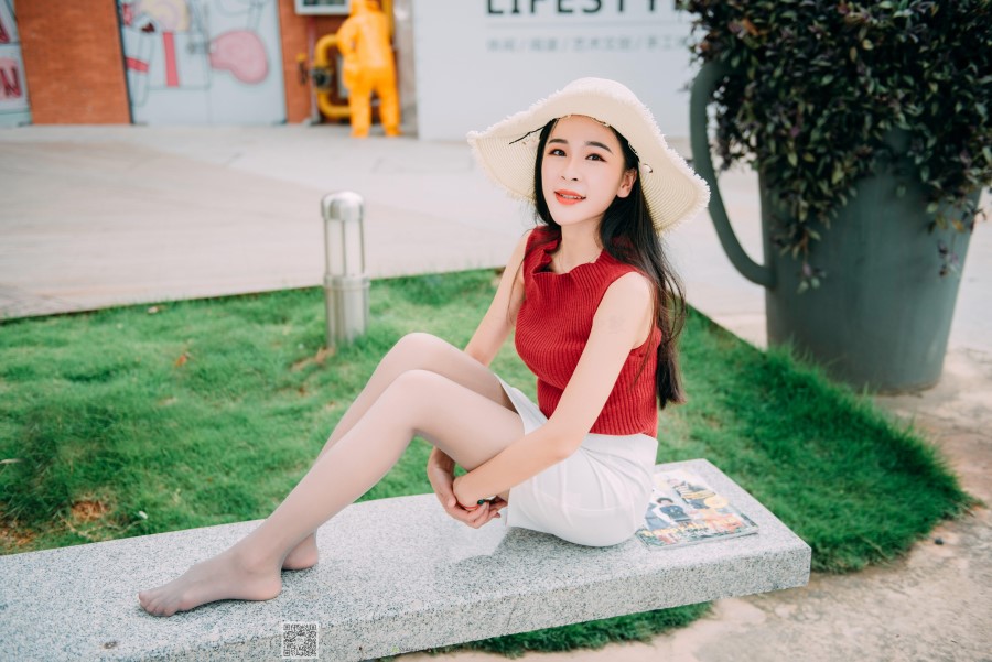 图片[52]-SSA丝社 第007期：nono 偶遇街拍灰丝特辑 – 速更版-美库