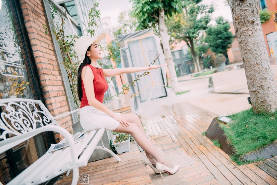 图片[55]-SSA丝社 第007期：nono 偶遇街拍灰丝特辑 – 速更版-美库