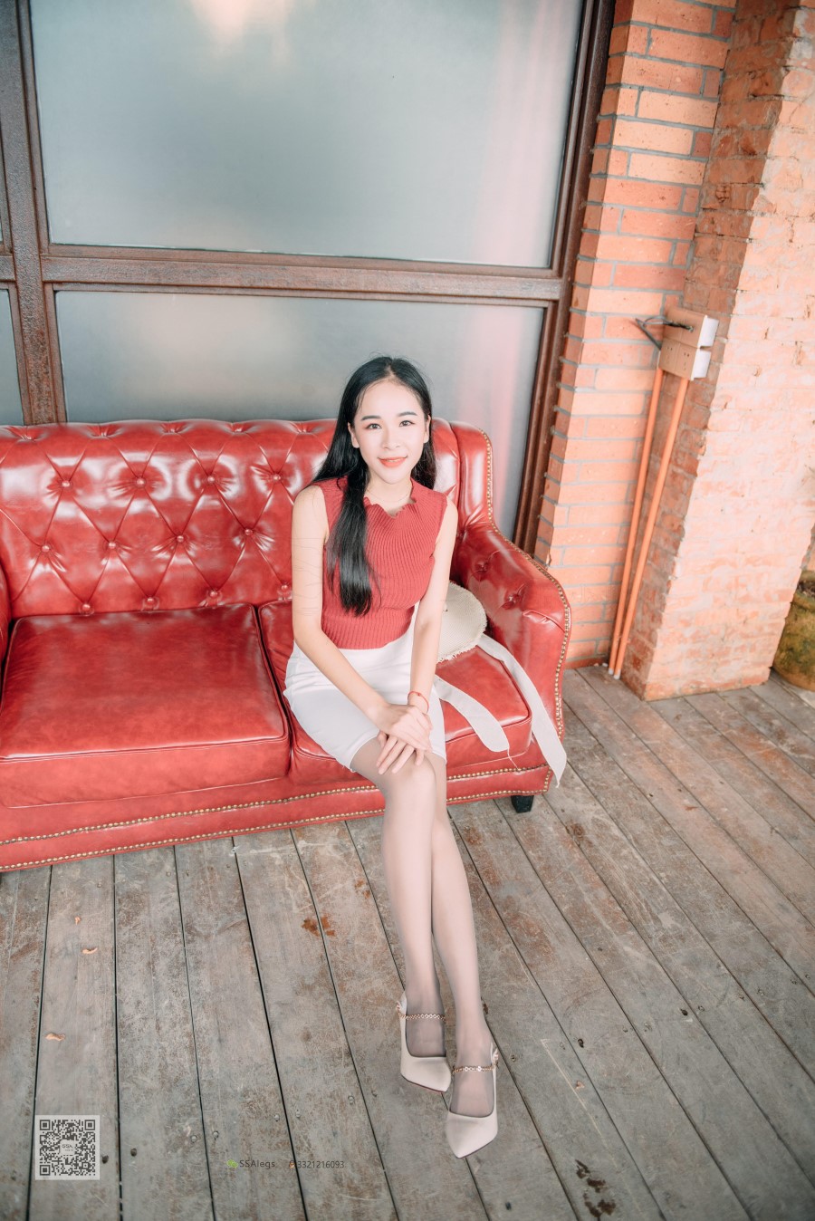 图片[68]-SSA丝社 第007期：nono 偶遇街拍灰丝特辑 – 速更版-美库