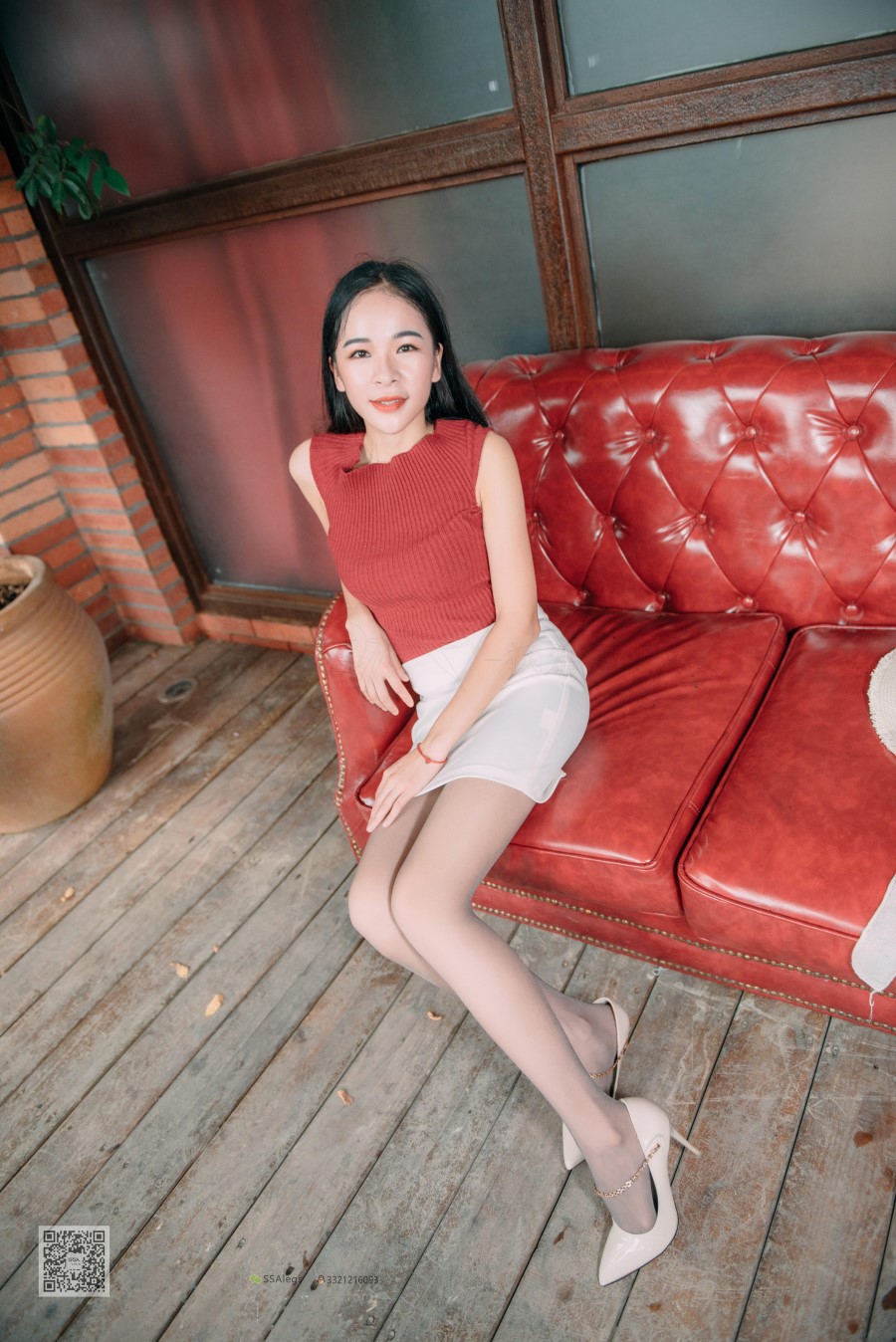 图片[76]-SSA丝社 第007期：nono 偶遇街拍灰丝特辑 – 速更版-美库