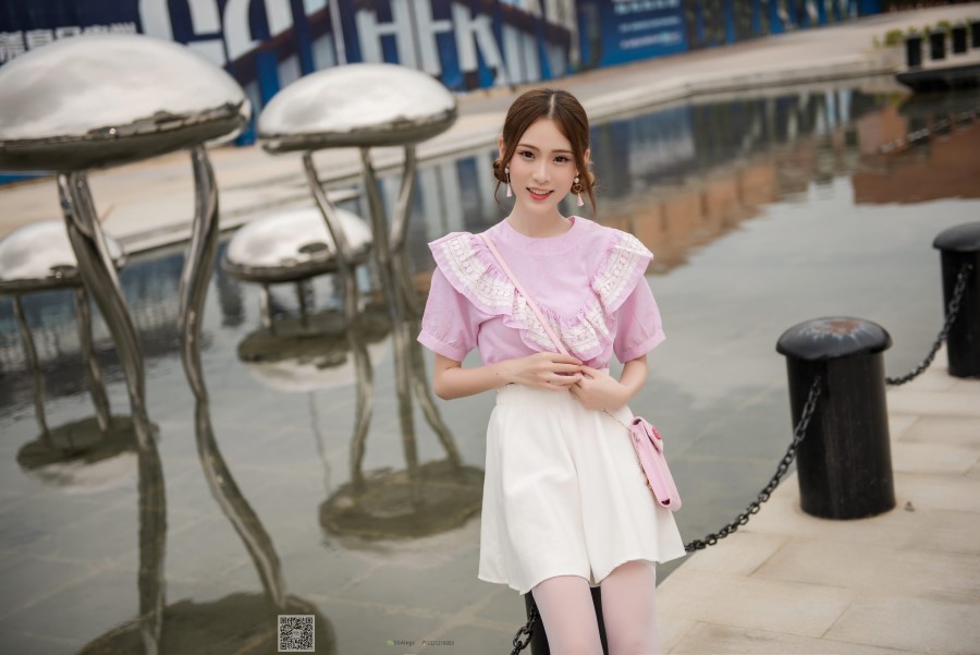 图片[83]-SSA丝社 第009期：超薄5D白色长筒街拍 – 速更版-美库