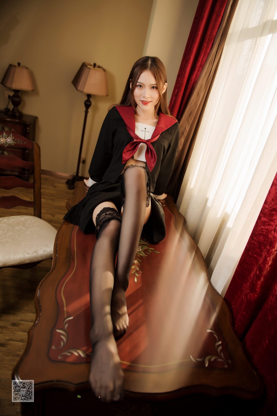 图片[37]-SSA丝社 第011期：小琪琪 暗黑系萝莉少女的Y惑 – 速更版-美库