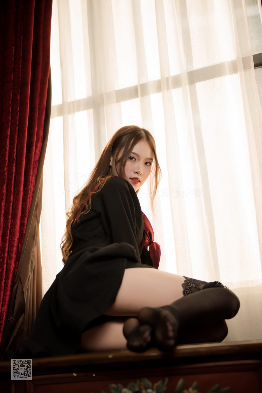 图片[54]-SSA丝社 第011期：小琪琪 暗黑系萝莉少女的Y惑 – 速更版-美库