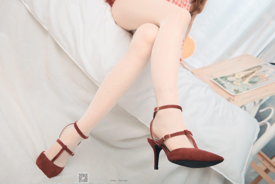 图片[50]-SSA丝社 第014期：小琪琪 闪光开裆丝袜的另一种演绎 – 速更版-美库