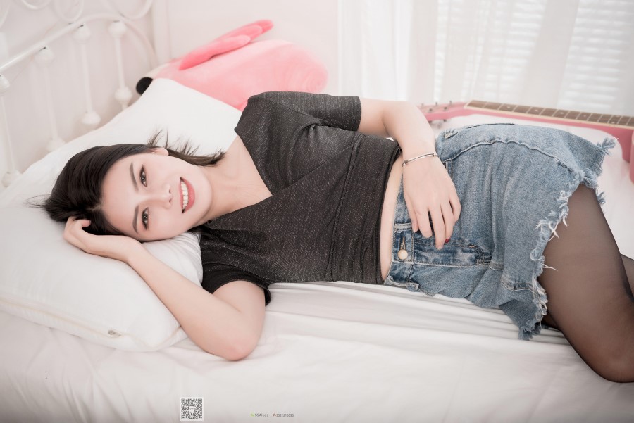 图片[91]-SSA丝社 第016期：小娥 丰盈混血女郎小娥黑丝首秀 – 速更版-美库