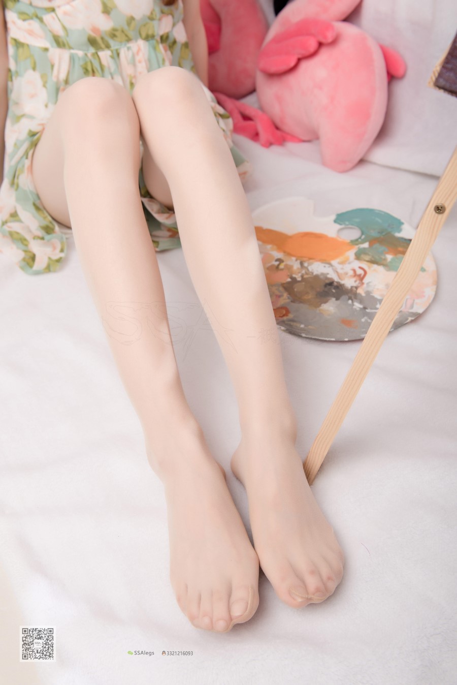 图片[8]-SSA丝社 第022期：琪琪 化身灵魂画师进口肉丝 – 速更版-美库