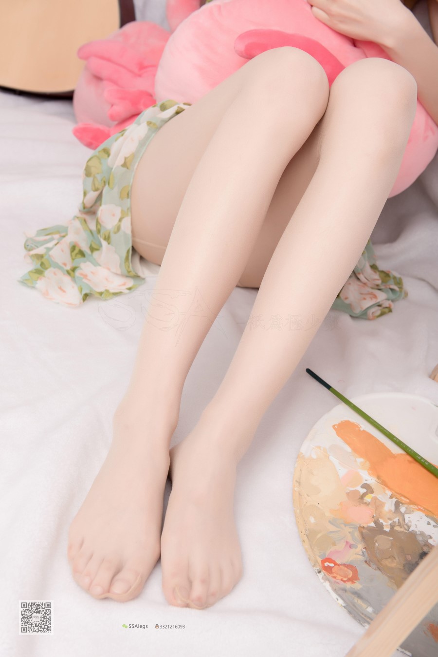 图片[10]-SSA丝社 第022期：琪琪 化身灵魂画师进口肉丝 – 速更版-美库