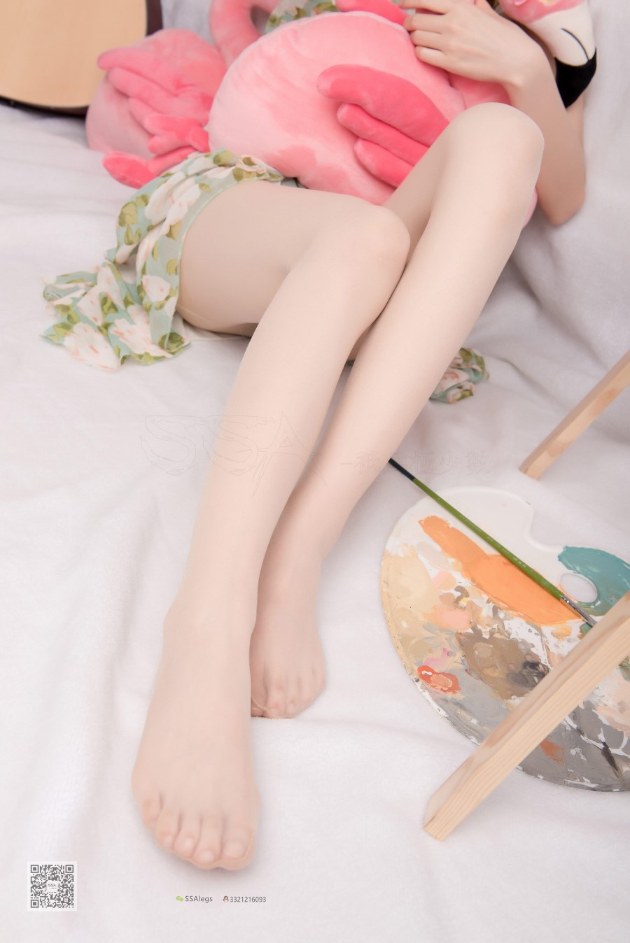 图片[11]-SSA丝社 第022期：琪琪 化身灵魂画师进口肉丝 – 速更版-美库